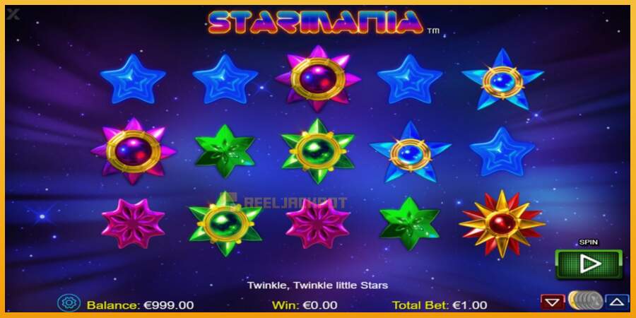 슬롯머신에서의 진정한 즐거움 Starmania 돈을 위해, 그림 1