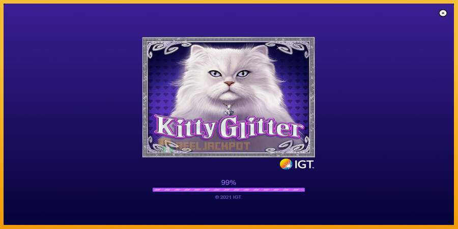 슬롯머신에서의 진정한 즐거움 Kitty Glitter 돈을 위해, 그림 1