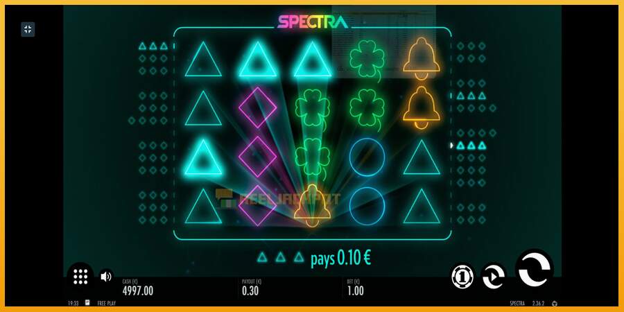 슬롯머신에서의 진정한 즐거움 Spectra 돈을 위해, 그림 3