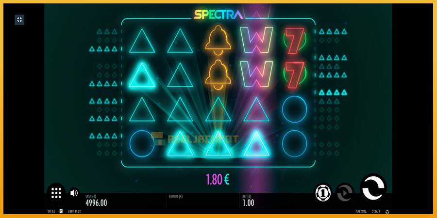 슬롯머신에서의 진정한 즐거움 Spectra 돈을 위해, 그림 4