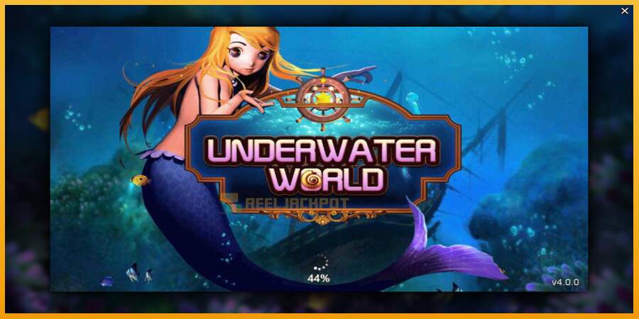 슬롯머신에서의 진정한 즐거움 Underwater World 돈을 위해, 그림 1