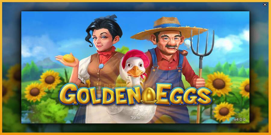 슬롯머신에서의 진정한 즐거움 Golden Eggs 돈을 위해, 그림 1