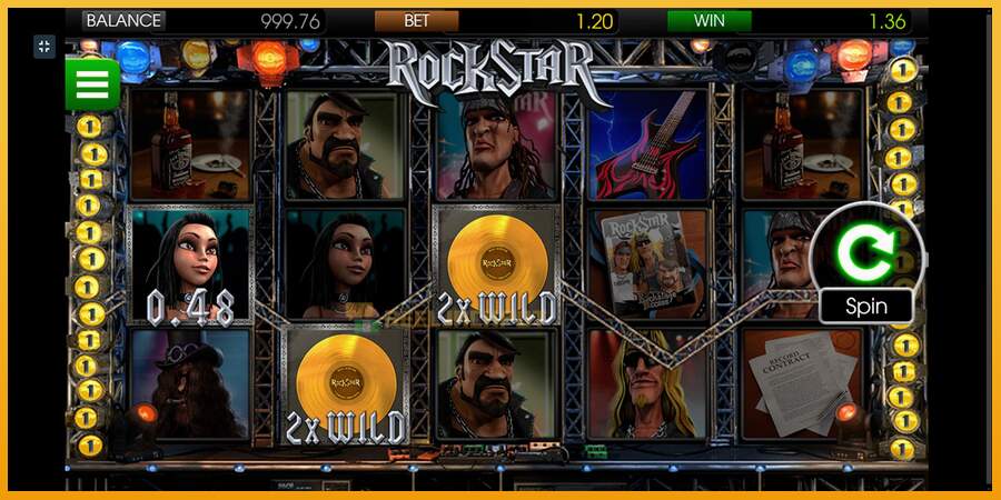 슬롯머신에서의 진정한 즐거움 Rockstar 돈을 위해, 그림 3