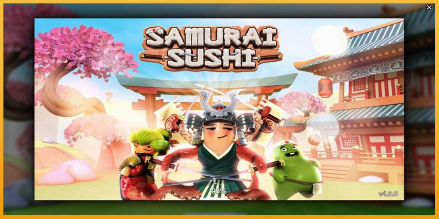 슬롯머신에서의 진정한 즐거움 Samurai Sushi 돈을 위해, 그림 1