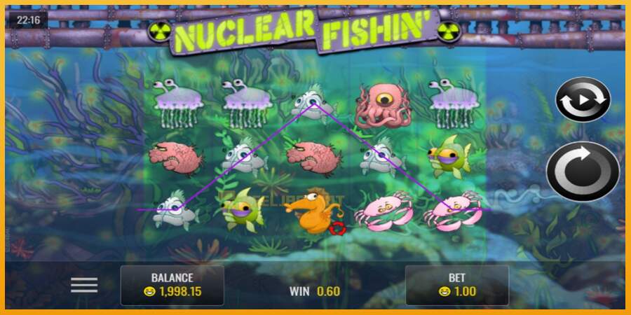 슬롯머신에서의 진정한 즐거움 Nuclear Fishin’ 돈을 위해, 그림 2