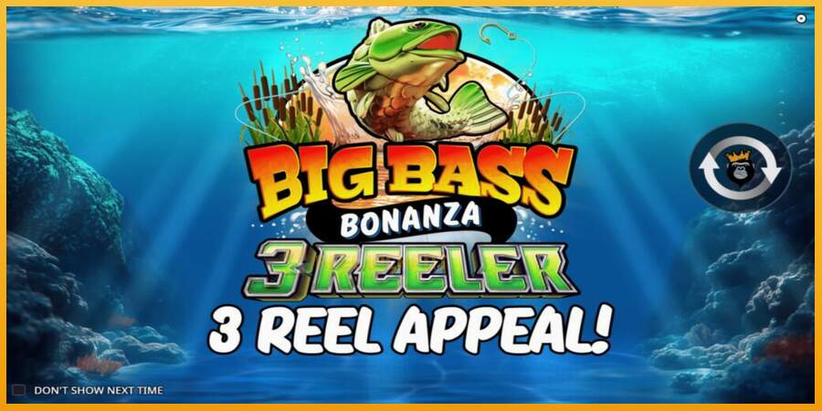 슬롯머신에서의 진정한 즐거움 Big Bass Bonanza 3 Reeler 돈을 위해, 그림 1