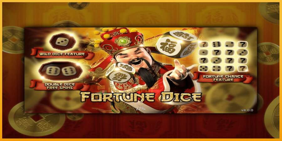 슬롯머신에서의 진정한 즐거움 Fortune Dice 돈을 위해, 그림 1