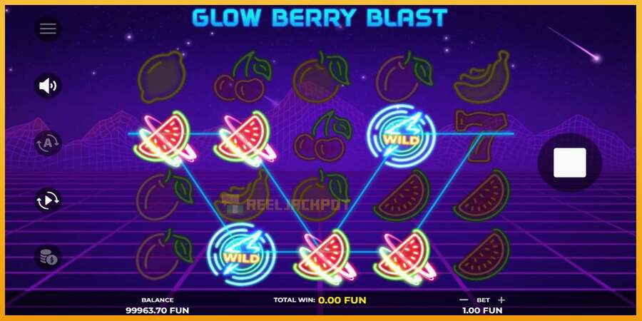 슬롯머신에서의 진정한 즐거움 Glow Berry Blast 돈을 위해, 그림 3