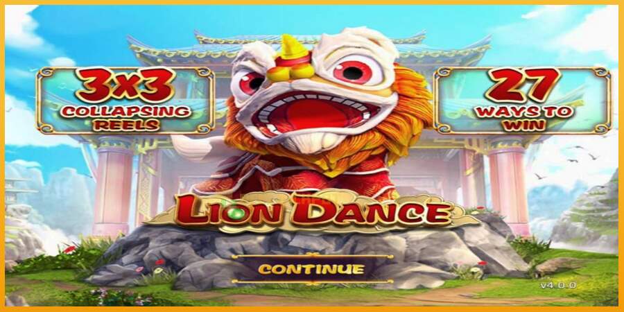 슬롯머신에서의 진정한 즐거움 Lion Dance 돈을 위해, 그림 1