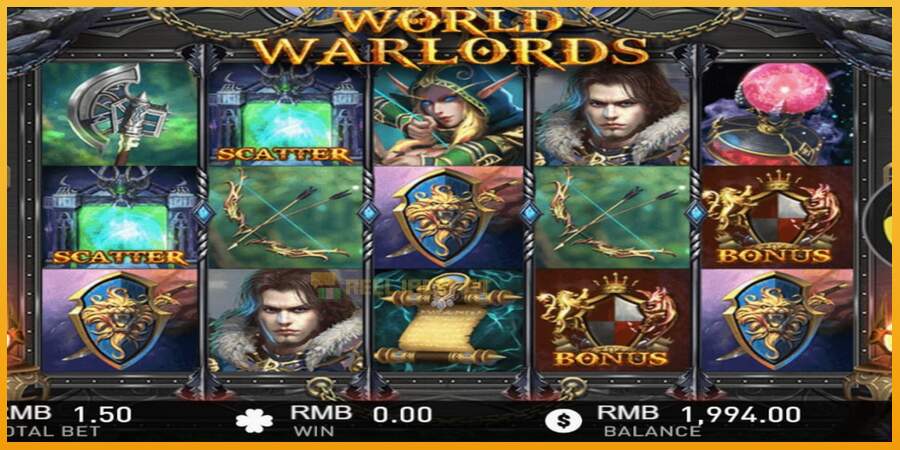 슬롯머신에서의 진정한 즐거움 World of Warlords 돈을 위해, 그림 4