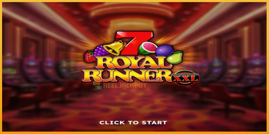 슬롯머신에서의 진정한 즐거움 Royal Runner XXL 돈을 위해, 그림 1