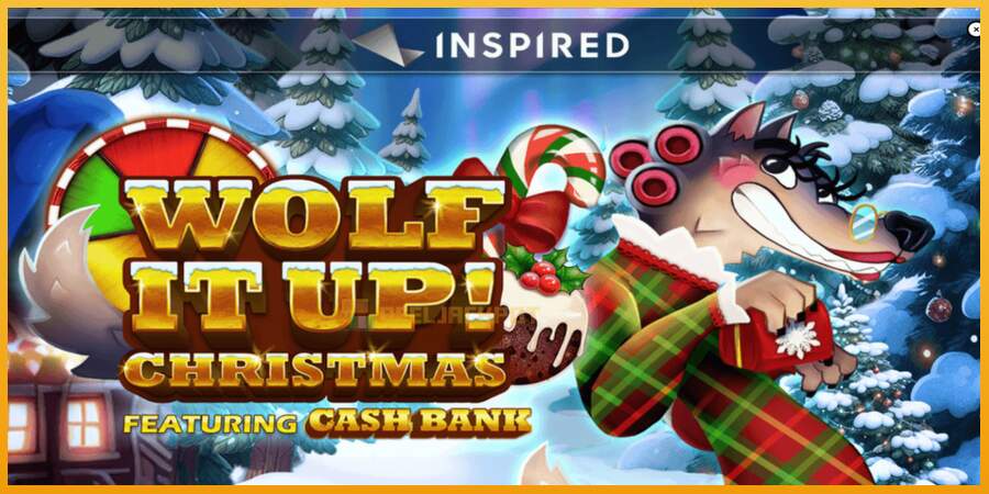 슬롯머신에서의 진정한 즐거움 Wolf It Up Christmas 돈을 위해, 그림 1