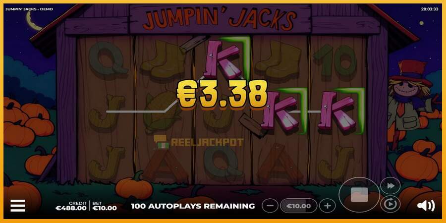 슬롯머신에서의 진정한 즐거움 Jumpin Jacks 돈을 위해, 그림 2