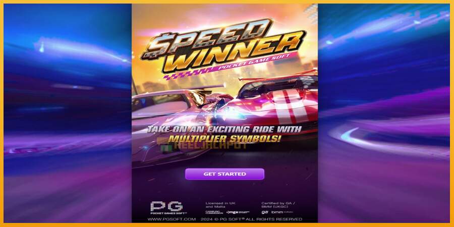 슬롯머신에서의 진정한 즐거움 Speed Winner 돈을 위해, 그림 1