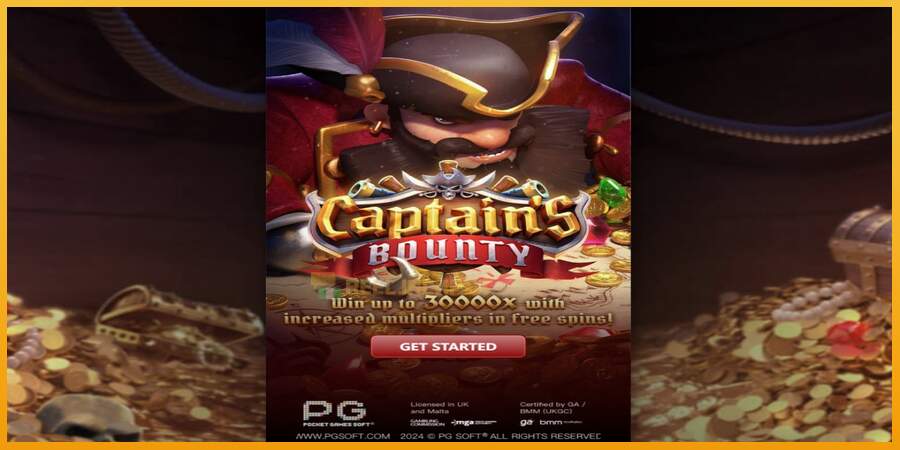 슬롯머신에서의 진정한 즐거움 Captains Bounty 돈을 위해, 그림 1