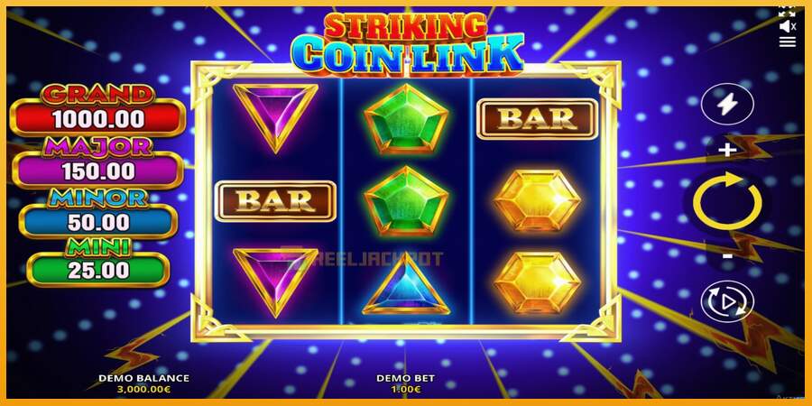 슬롯머신에서의 진정한 즐거움 Striking Coin Link 돈을 위해, 그림 1