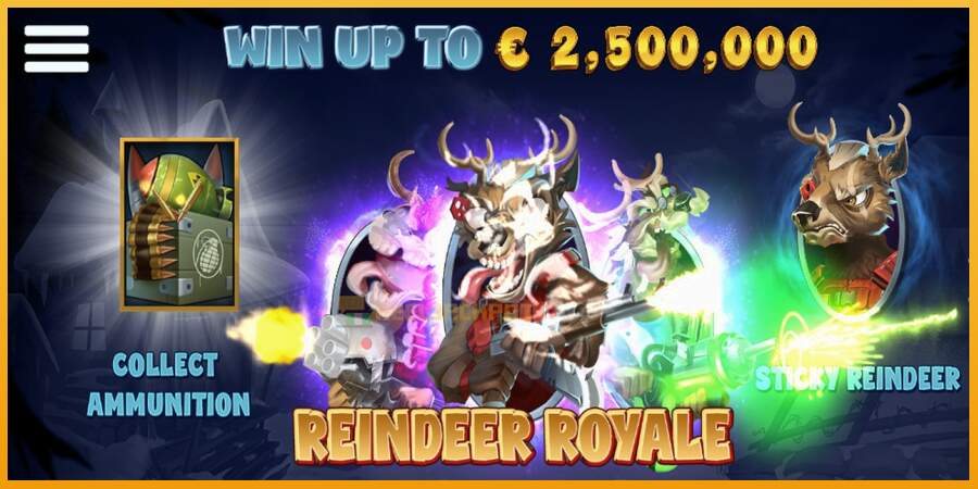 슬롯머신에서의 진정한 즐거움 Reindeer Royale 돈을 위해, 그림 4