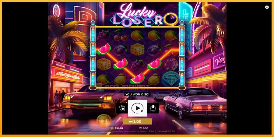 슬롯머신에서의 진정한 즐거움 Lucky Loser 돈을 위해, 그림 3