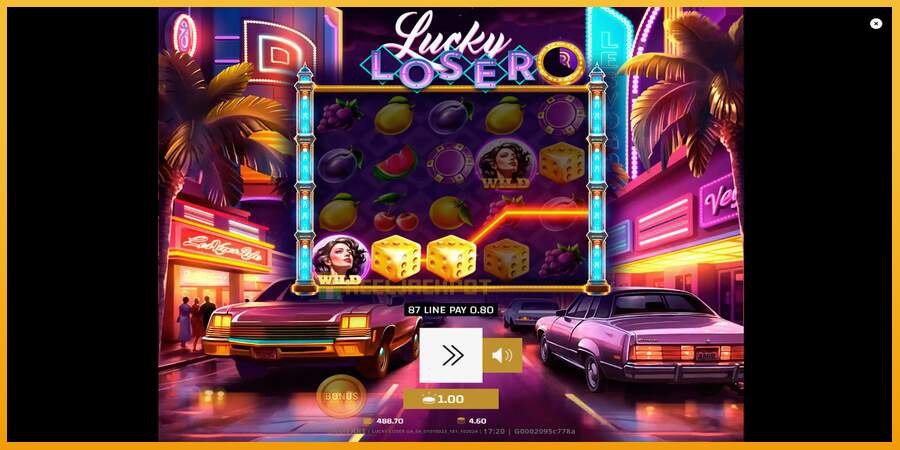 슬롯머신에서의 진정한 즐거움 Lucky Loser 돈을 위해, 그림 4