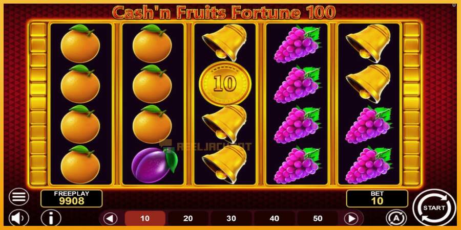 슬롯머신에서의 진정한 즐거움 Cashn Fruits Fortune 100 돈을 위해, 그림 3