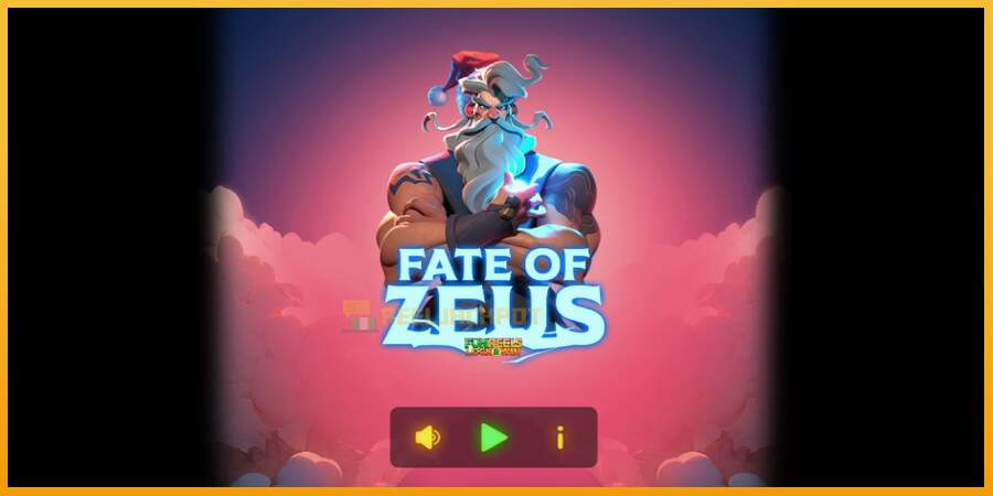 슬롯머신에서의 진정한 즐거움 Fate of Zeus 돈을 위해, 그림 1