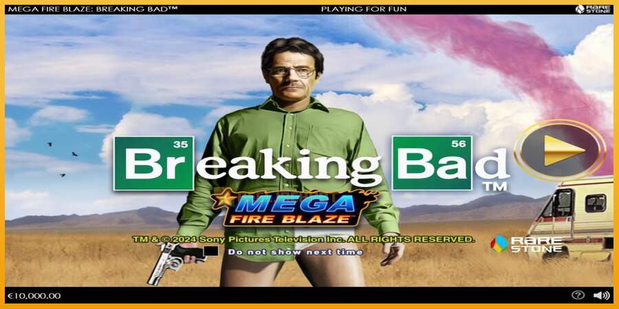 슬롯머신에서의 진정한 즐거움 Mega Fire Blaze: Breaking Bad 돈을 위해, 그림 1