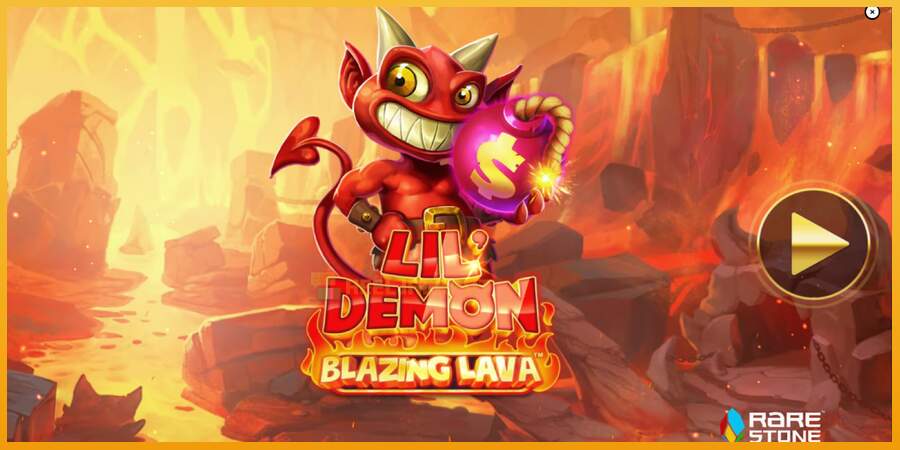 슬롯머신에서의 진정한 즐거움 Lil Demon Blazing Lava 돈을 위해, 그림 1