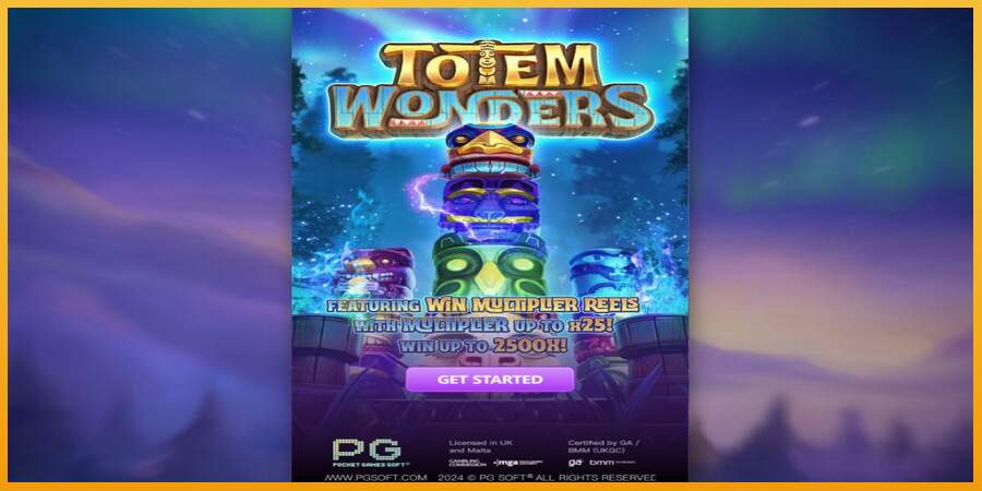 슬롯머신에서의 진정한 즐거움 Totem Wonders 돈을 위해, 그림 1