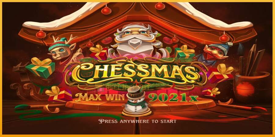 슬롯머신에서의 진정한 즐거움 Chessmas 돈을 위해, 그림 1