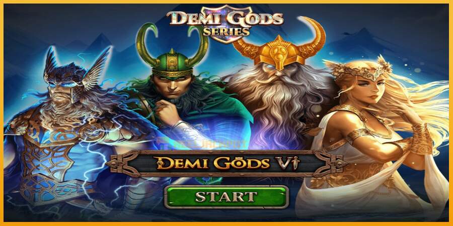 슬롯머신에서의 진정한 즐거움 Demi Gods 6 돈을 위해, 그림 1