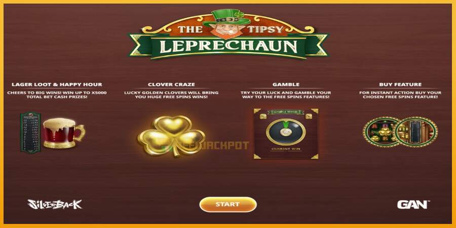 슬롯머신에서의 진정한 즐거움 The Tipsy Leprechaun 돈을 위해, 그림 1