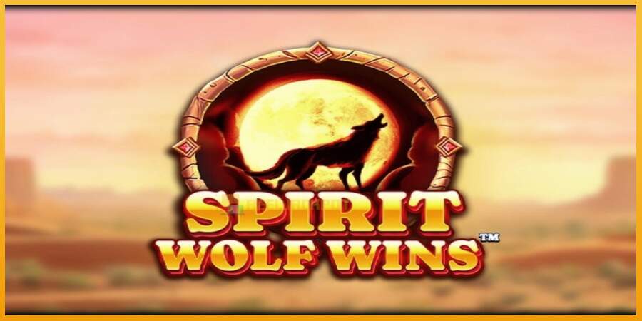 슬롯머신에서의 진정한 즐거움 Spirit Wolf Wins 돈을 위해, 그림 1