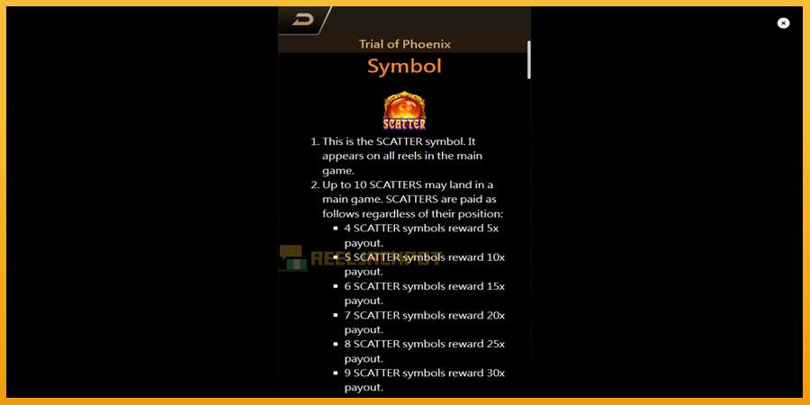 슬롯머신에서의 진정한 즐거움 Trial of Phoenix 돈을 위해, 그림 5