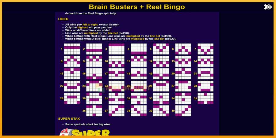 슬롯머신에서의 진정한 즐거움 Brain Busters 돈을 위해, 그림 7