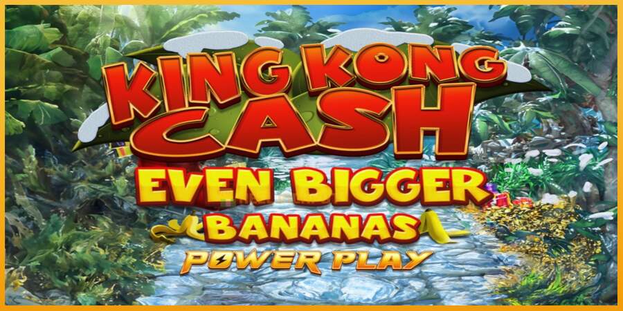 슬롯머신에서의 진정한 즐거움 King Kong Cash Even Bigger Bananas Power Play 돈을 위해, 그림 1