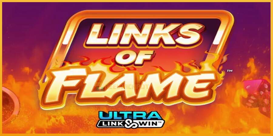 슬롯머신에서의 진정한 즐거움 Links of Flame 돈을 위해, 그림 1