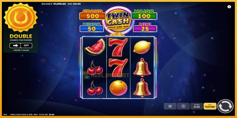 슬롯머신에서의 진정한 즐거움 Twin Cash: Hold and Win 돈을 위해, 그림 2