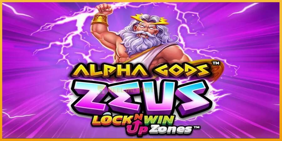 슬롯머신에서의 진정한 즐거움 Alpha Gods: Zeus 돈을 위해, 그림 1