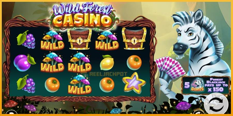 슬롯머신에서의 진정한 즐거움 Wild Forest Casino 돈을 위해, 그림 1