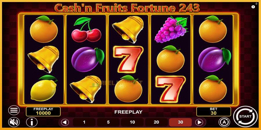 슬롯머신에서의 진정한 즐거움 Cashn Fruits Fortune 243 돈을 위해, 그림 2