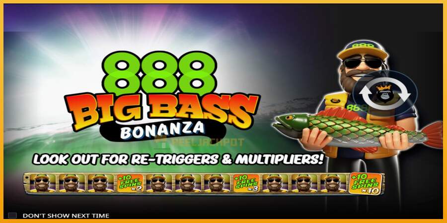 슬롯머신에서의 진정한 즐거움 888 Big Bass Bonanza 돈을 위해, 그림 1