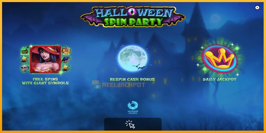 슬롯머신에서의 진정한 즐거움 Halloween Spin Party 돈을 위해, 그림 1