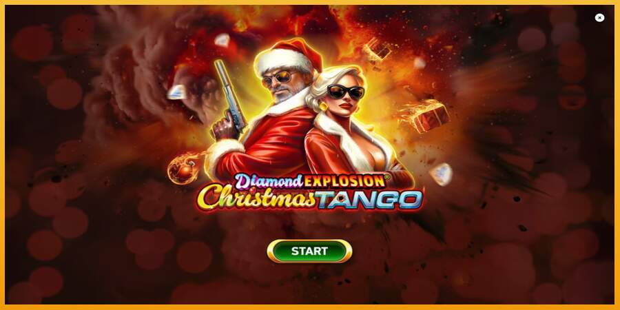 슬롯머신에서의 진정한 즐거움 Diamond Explosion Christmas Tango 돈을 위해, 그림 1