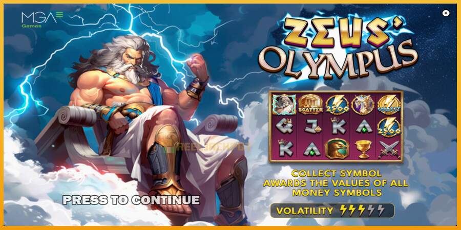 슬롯머신에서의 진정한 즐거움 Zeus Olympus 돈을 위해, 그림 1