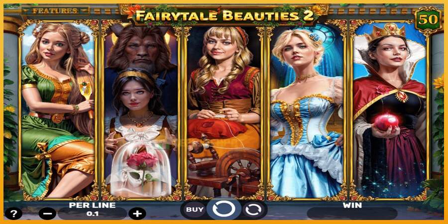 슬롯머신에서의 진정한 즐거움 Fairytale Beauties 2 돈을 위해, 그림 1