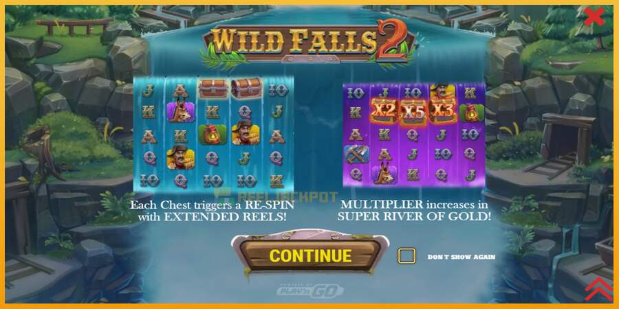 슬롯머신에서의 진정한 즐거움 Wild Falls 2 돈을 위해, 그림 1