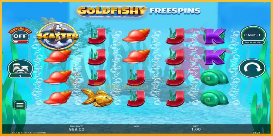 슬롯머신에서의 진정한 즐거움 Gold Fishy Free Spins 돈을 위해, 그림 2