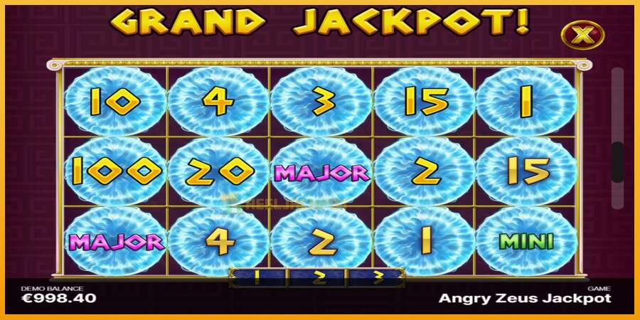 슬롯머신에서의 진정한 즐거움 Angry Zeus Jackpot 돈을 위해, 그림 7