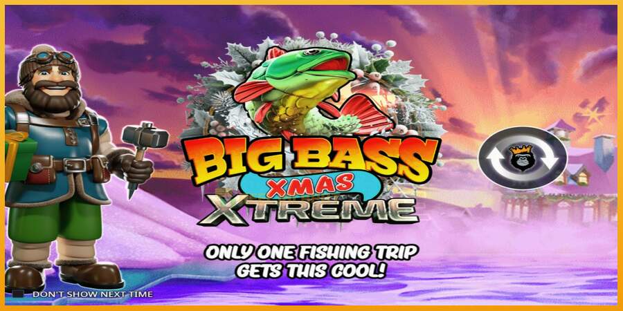 슬롯머신에서의 진정한 즐거움 Big Bass Xmas Xtreme 돈을 위해, 그림 1