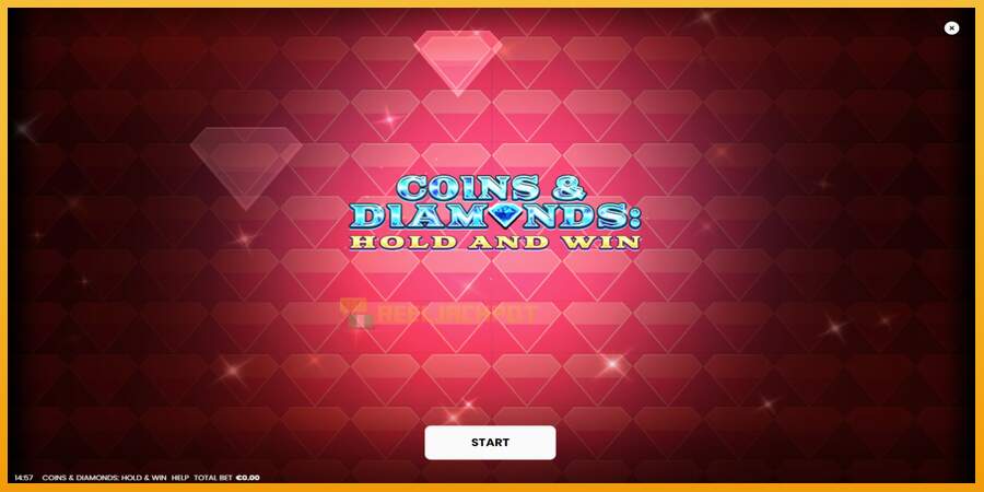 슬롯머신에서의 진정한 즐거움 Coins & Diamonds: Hold and Win 돈을 위해, 그림 1